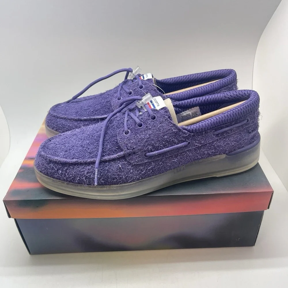 Sperry‎ x Concepts 3-Eye Cup Top Siders Sneakers Mens 11.5 Purple STS25739 New